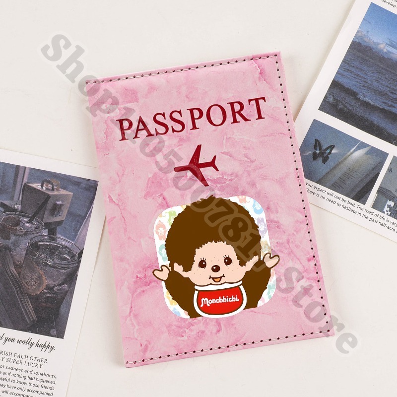 Travel Accessories With Kids - Casing Sampul Paspor Lucu Kartun Anak-anak