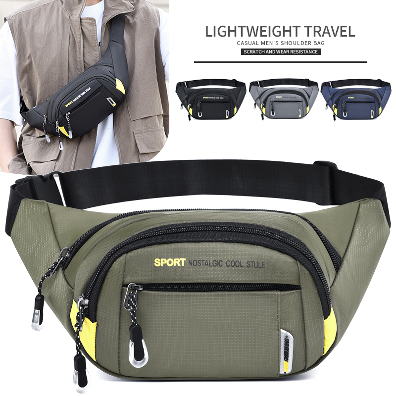 Travel Accessories Pillow - Tas Pinggang Ponsel Unisex - Kapasitas