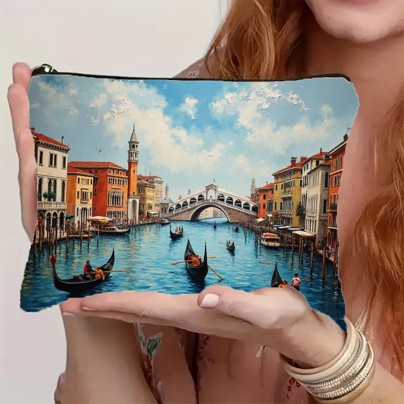 Travel Accessories Italy - Tas Rias Kosmetik Venesia Italia dengan