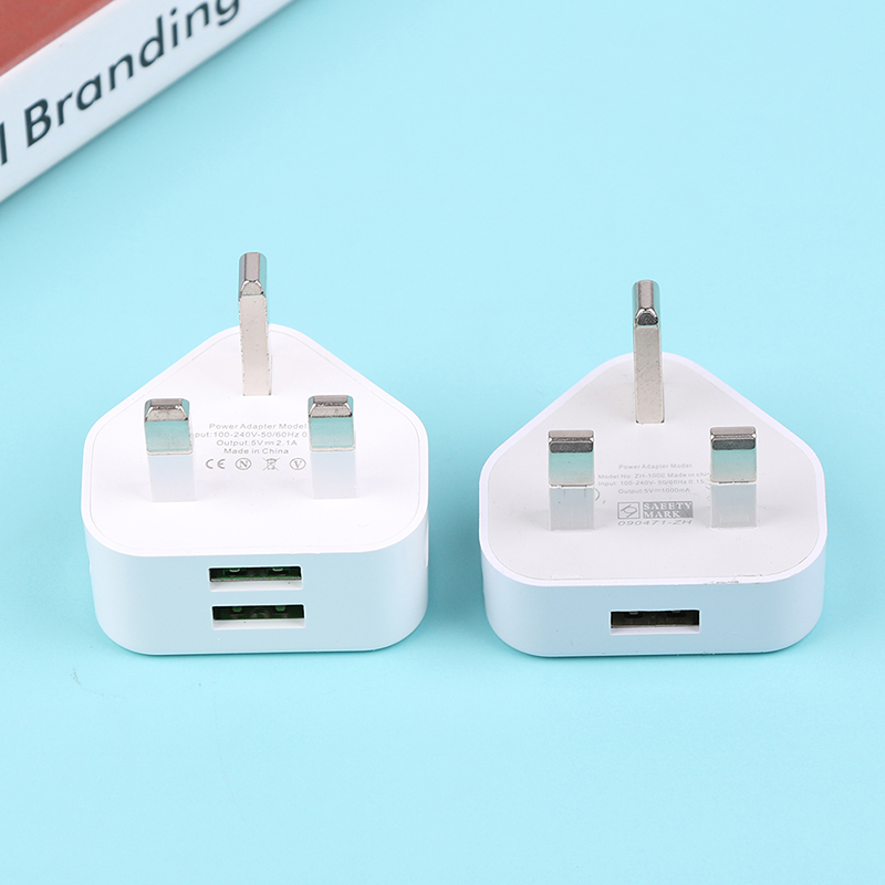 Travel Accessories Uk - Adaptor pengisi daya dinding 3 Pin