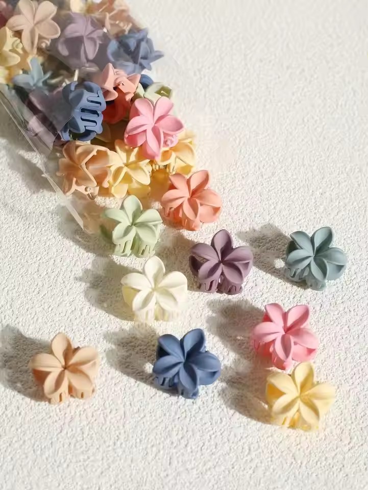 Travel Accessories With Kids - 10/15pcs Jepit Rambut 4cm Warna Manis