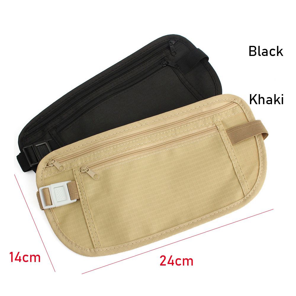 Travel Wallet Slim - Tas Pinggang Tersembunyi Slim Secret, Kantong