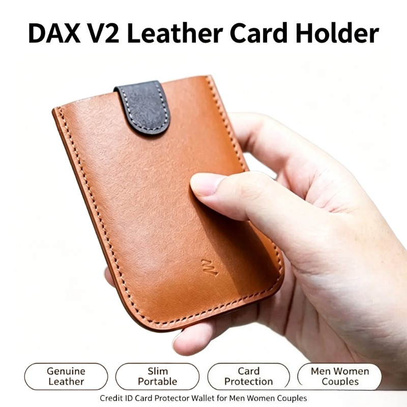 Travel Wallet Slim - Dompet Kartu Kulit DAX V2 Gradient,