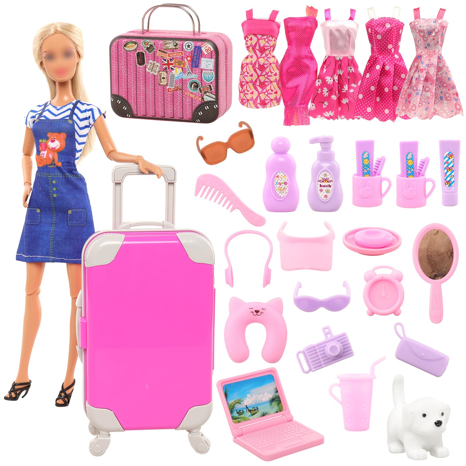 Travel Accessories With Kids - BARWA 30 buah 11.5 lnci furnitur