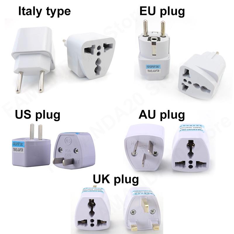 Travel Accessories Uk - Adaptor Steker Universal US/UK/AU/DE/Italia, Adaptor Pengisi