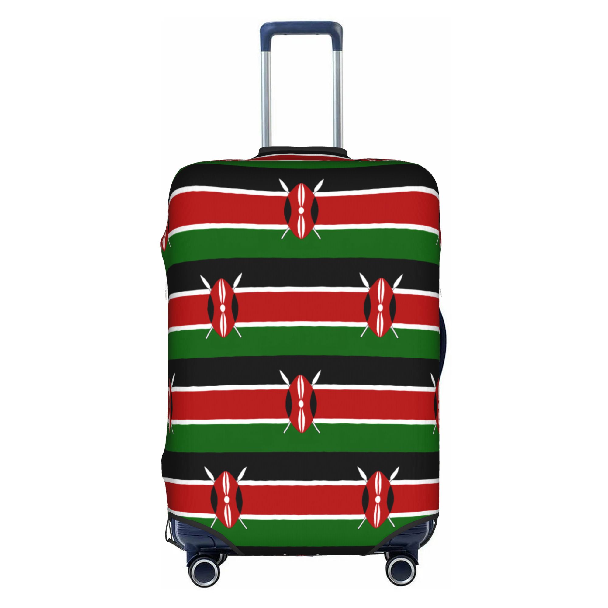 Travel Accessories Kenya - Penutup Bagasi Bendera Kenya Penutup Pelindung