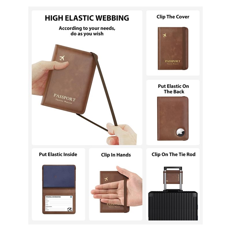 ABRT-Pemegang Paspor Dengan Pe - Travel Wallet Slim ulasan dan harga
