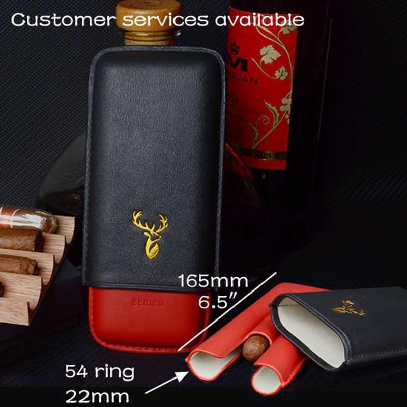 54 Cincin Kotak Cerutu Kulit T - Travel Accessories Youtube ulasan dan harga