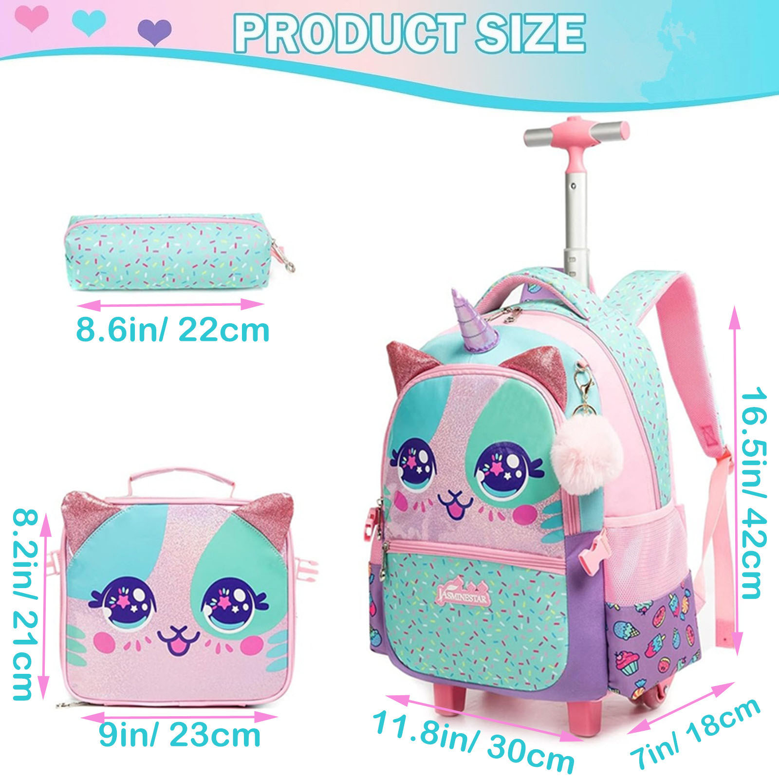 Ransel bergulir untuk perempua - Travel Accessories Toddler ulasan dan harga