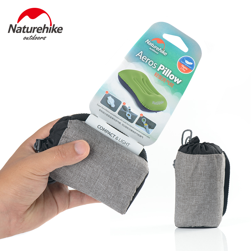 Naturehike Bantal Camping Tiup - Travel Accessories Pillow ulasan dan harga