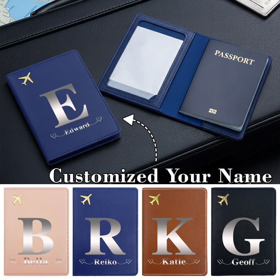 Dompet Paspor PU Custom Nama,  - Travel Wallet Slim ulasan dan harga