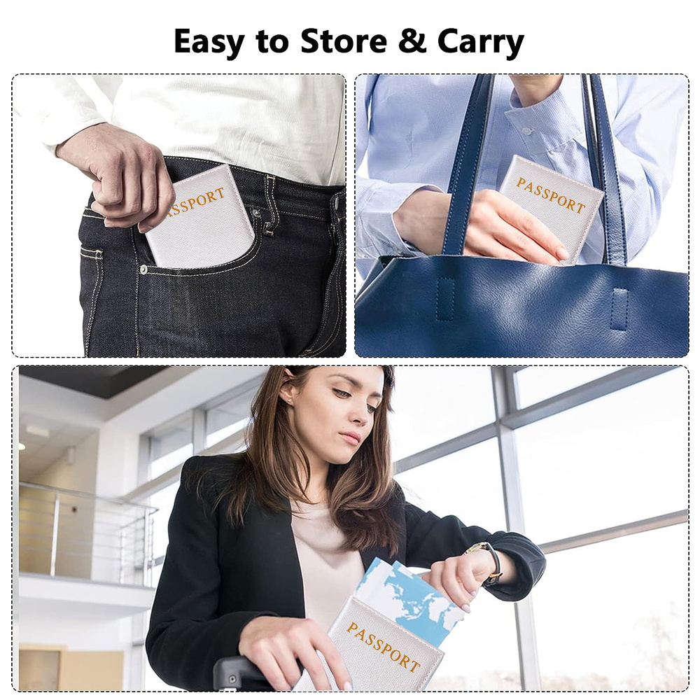 Sarung kartu kulit PU penutup  - Travel Wallet Slim ulasan dan harga