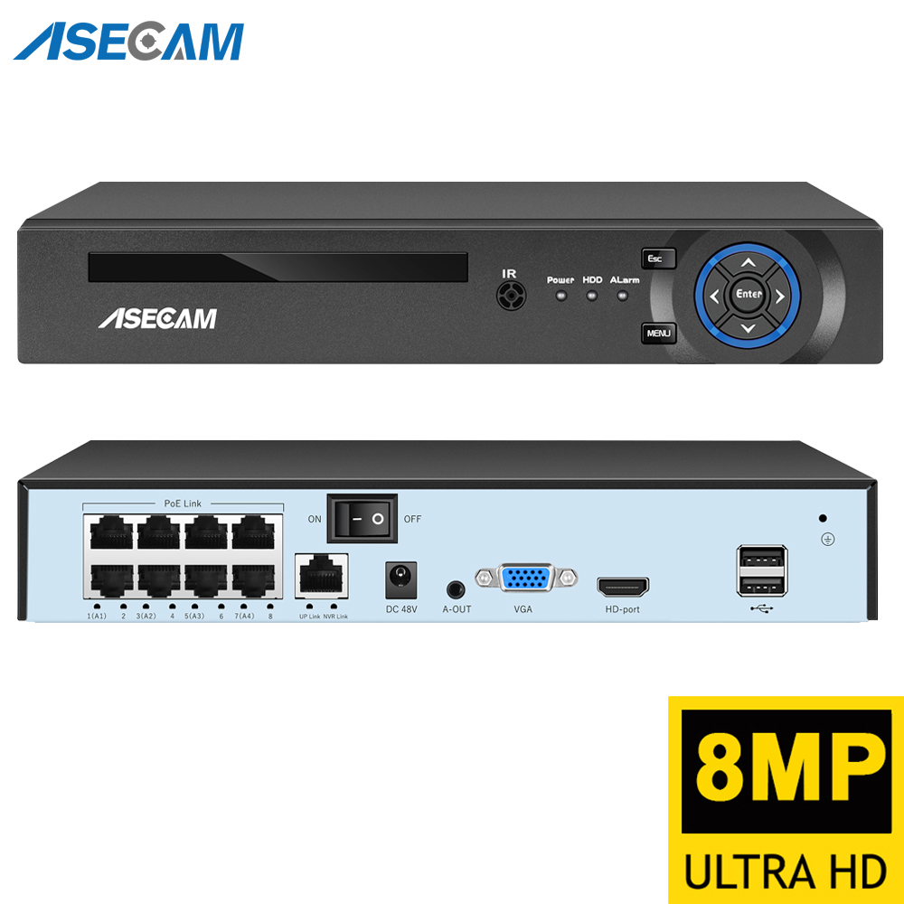 Perekam Video NVR POE Super 8M - Travel Accessories Uk ulasan dan harga
