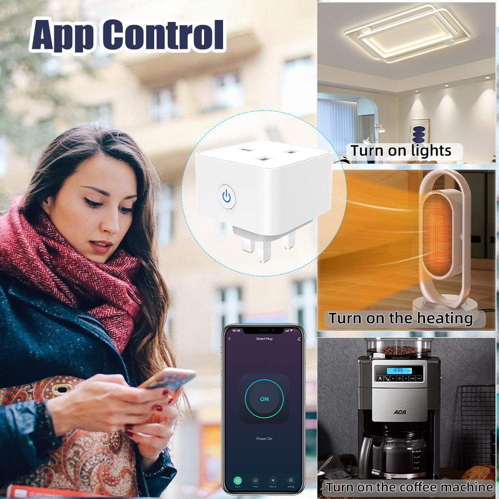 Tuya Smart Socket 16A/20A WiFi - Travel Accessories Uk ulasan dan harga