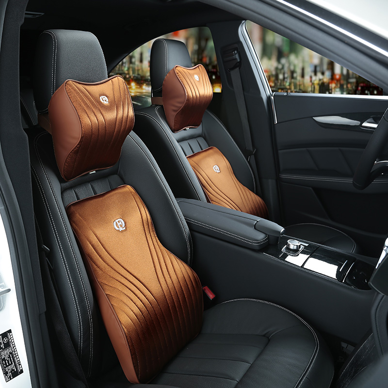 Set bantal mobil busa memori,  - Travel Accessories Pillow ulasan dan harga