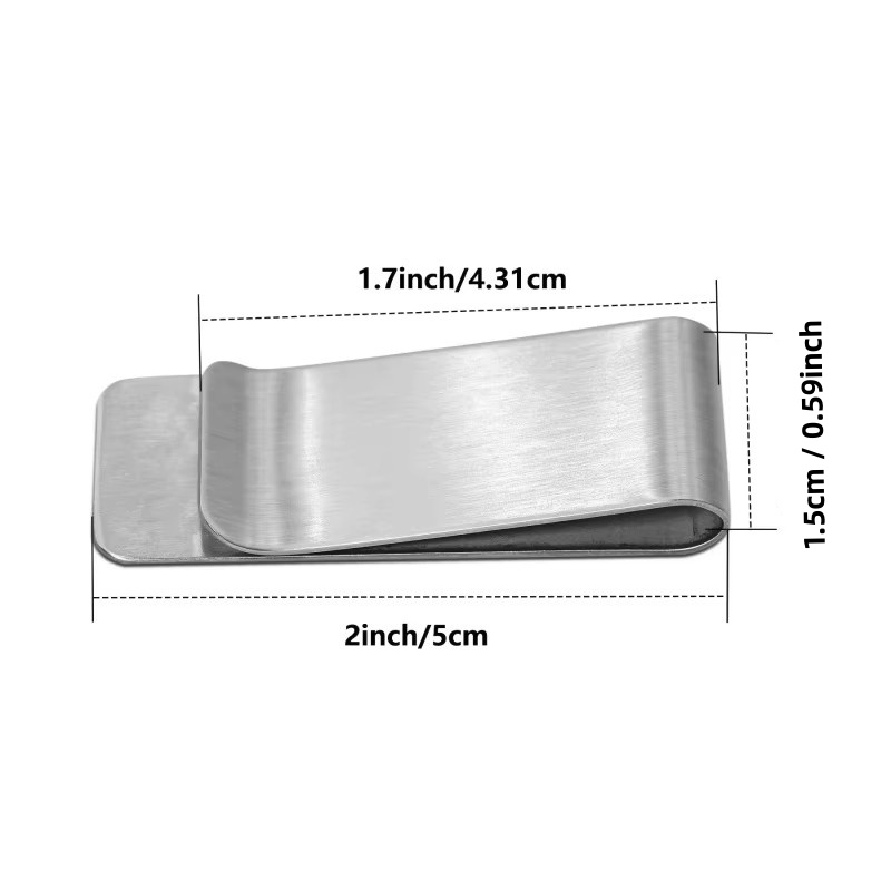 20PCS Dompet Tipis Stainless S - Travel Wallet Slim ulasan dan harga