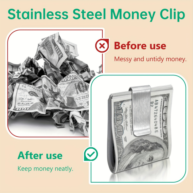 20PCS Dompet Tipis Stainless S - Travel Wallet Slim ulasan dan harga