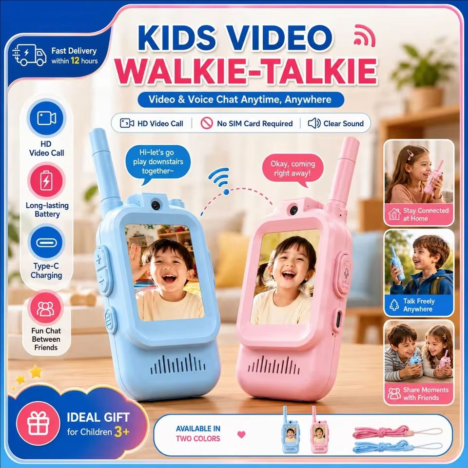 Walkie Talkie Video untuk Anak - Travel Accessories Toddler ulasan dan harga