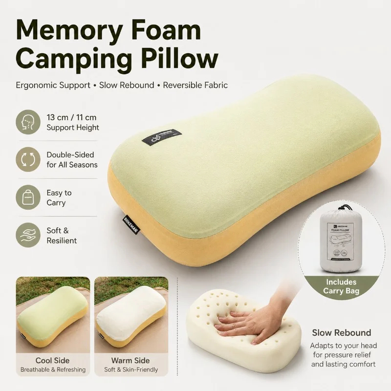 Bantal Portabel Ultralight Bus - Travel Accessories Pillow ulasan dan harga