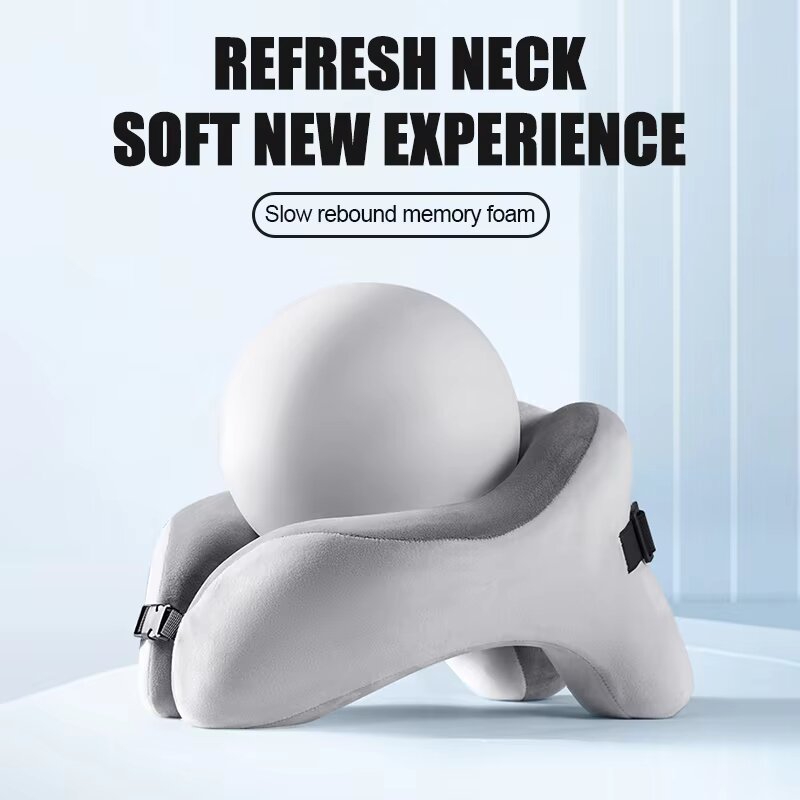 Bantal Leher Bentuk U dari Bus - Travel Accessories Pillow ulasan dan harga