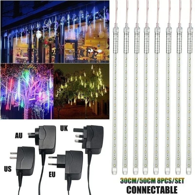 Lampu setrip LED 8 tabung huja - Travel Accessories Uk ulasan dan harga