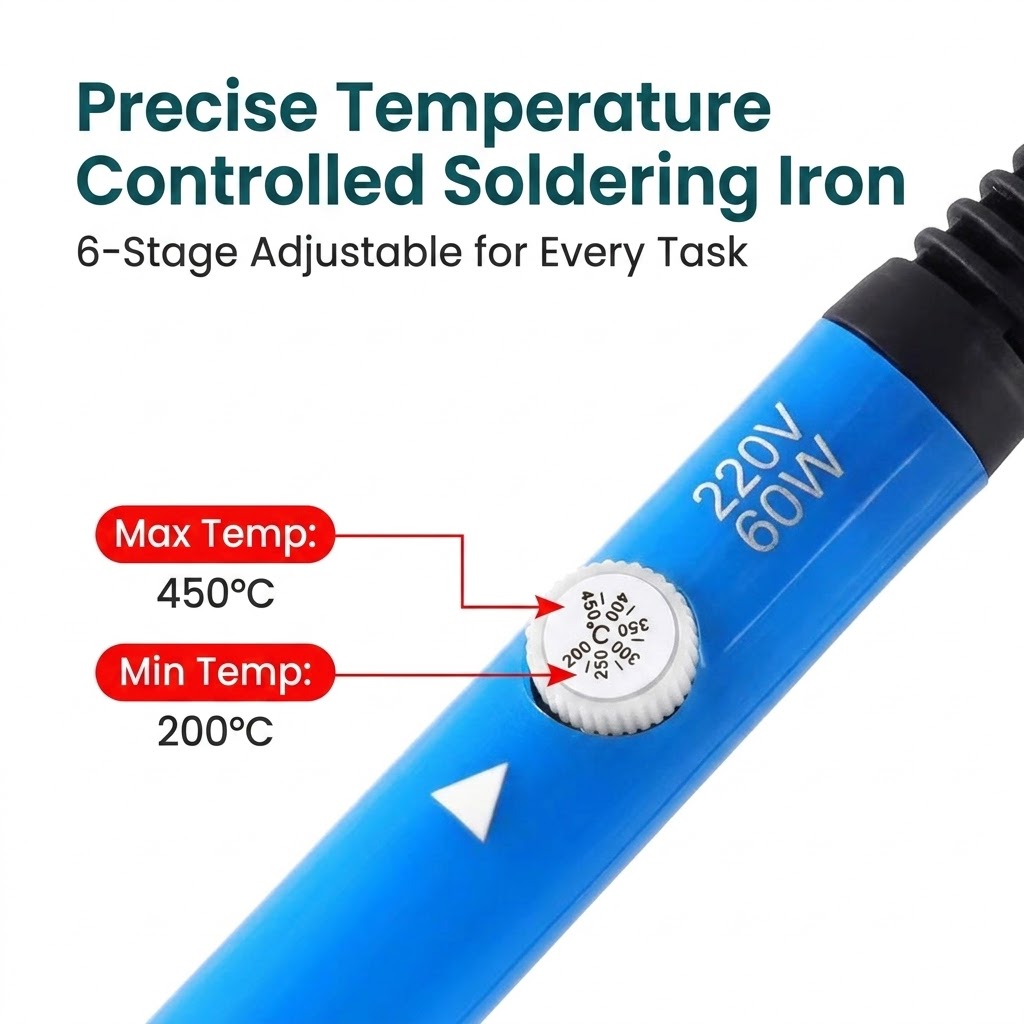 Alat Solder Listrik 60W dengan - Travel Accessories Uk ulasan dan harga