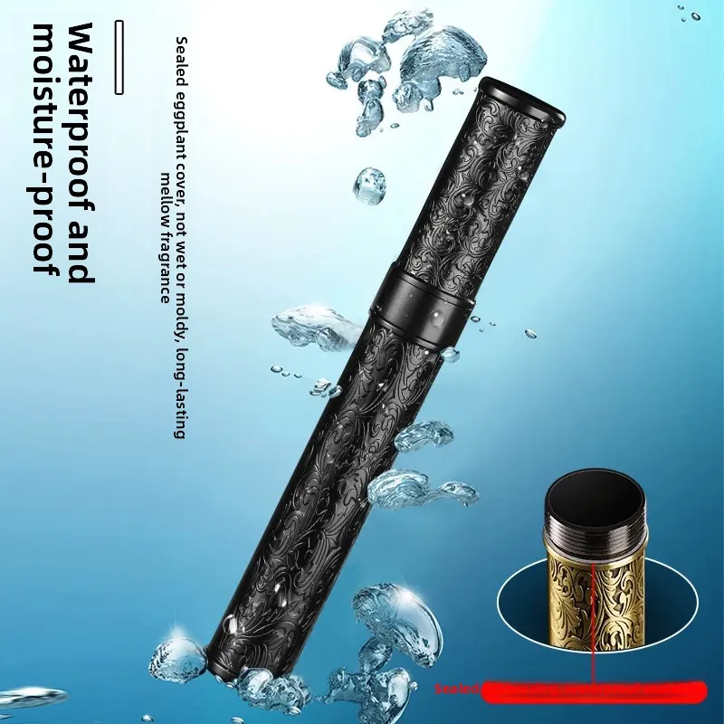 Humidor Cerutu Logam Portabel  - Travel Accessories Youtube ulasan dan harga