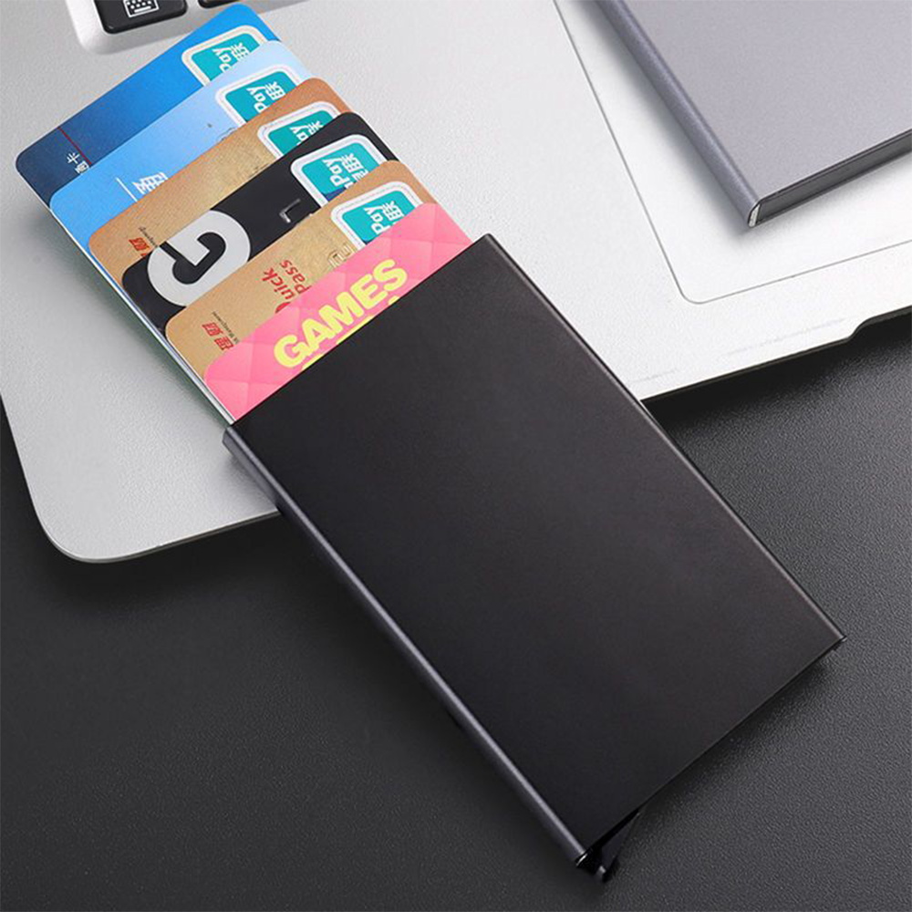 Dompet Kartu Aluminium Anti RF - Travel Wallet Slim ulasan dan harga