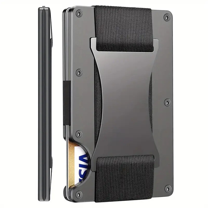 Dompet Aluminium Pelindung Kar - Travel Wallet Slim ulasan dan harga
